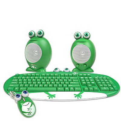 Love It or Leave It? Frog Family PS/2 Keyboard/Mouse/Speaker Set
